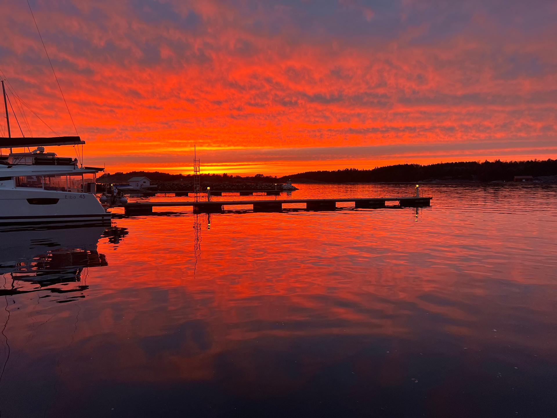 vakkert ved sjøen